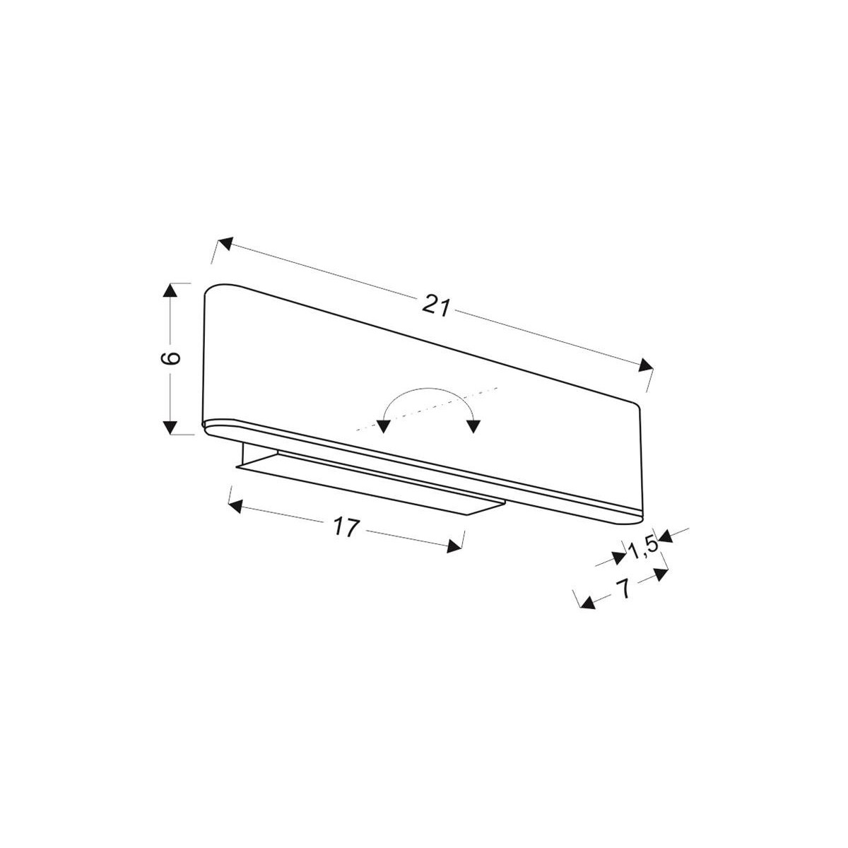 Candellux NICOLETTA 21-75505 1xLED - 300 lm - 4W LED - 4000K
