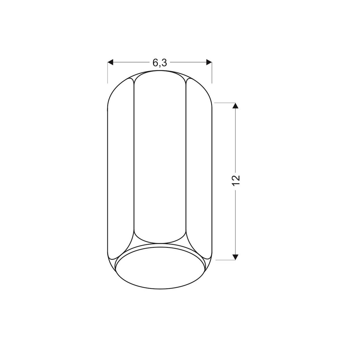 Candellux LAMPA 2282855 1xGU10