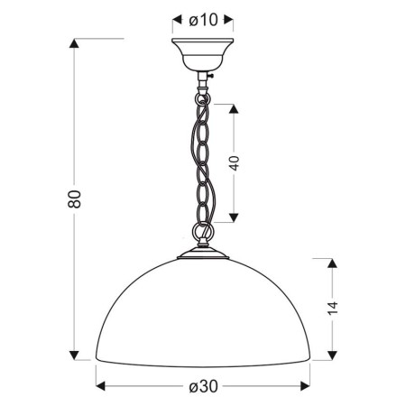 Candellux SUGAR 31-77745 1xE27
