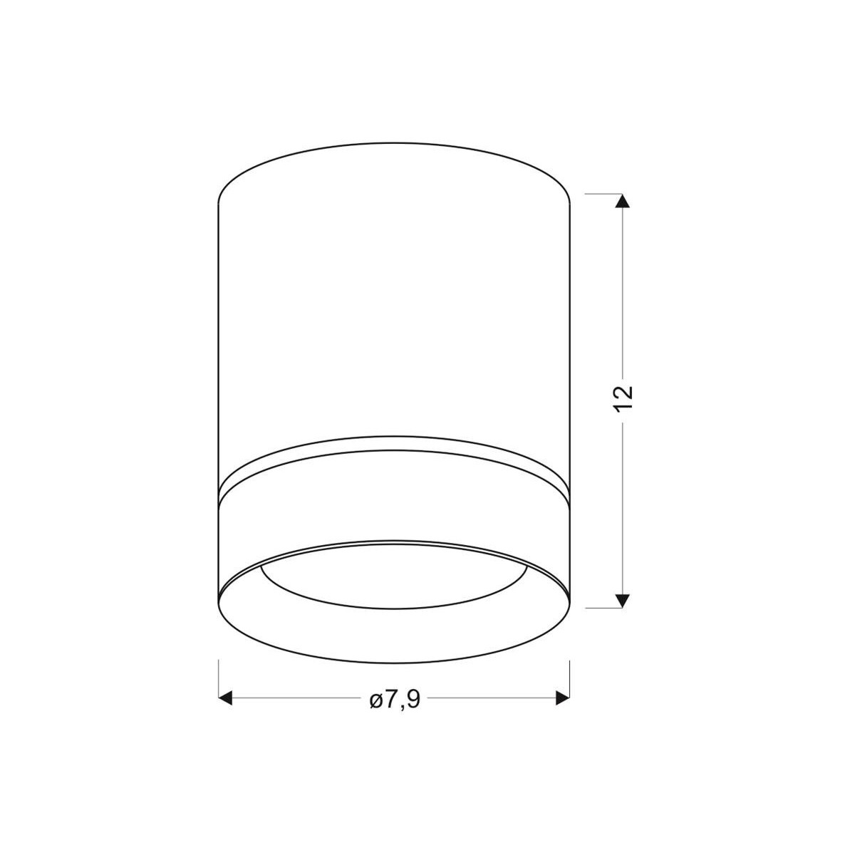 Candellux LAMPA 2282770 1xGU10