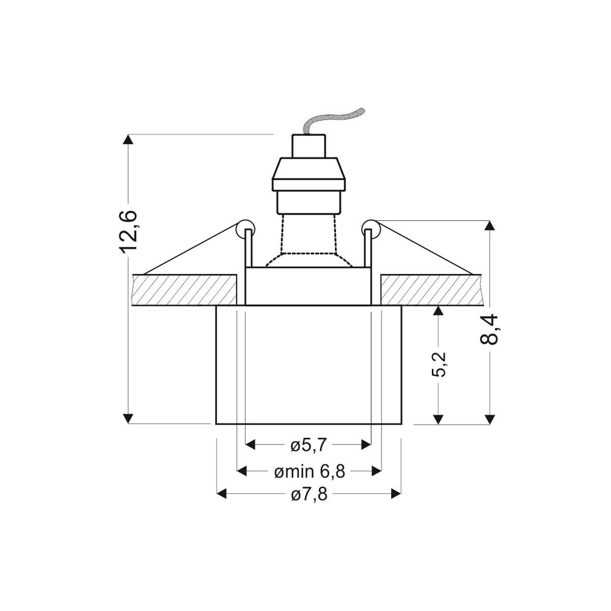 Candellux LAMPA 2273679 xGU10