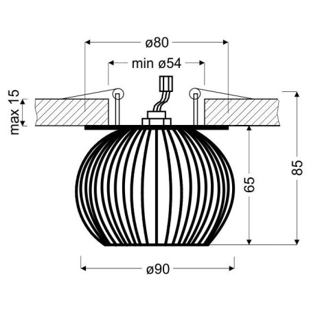 Candellux SK-93 2268743 xG9