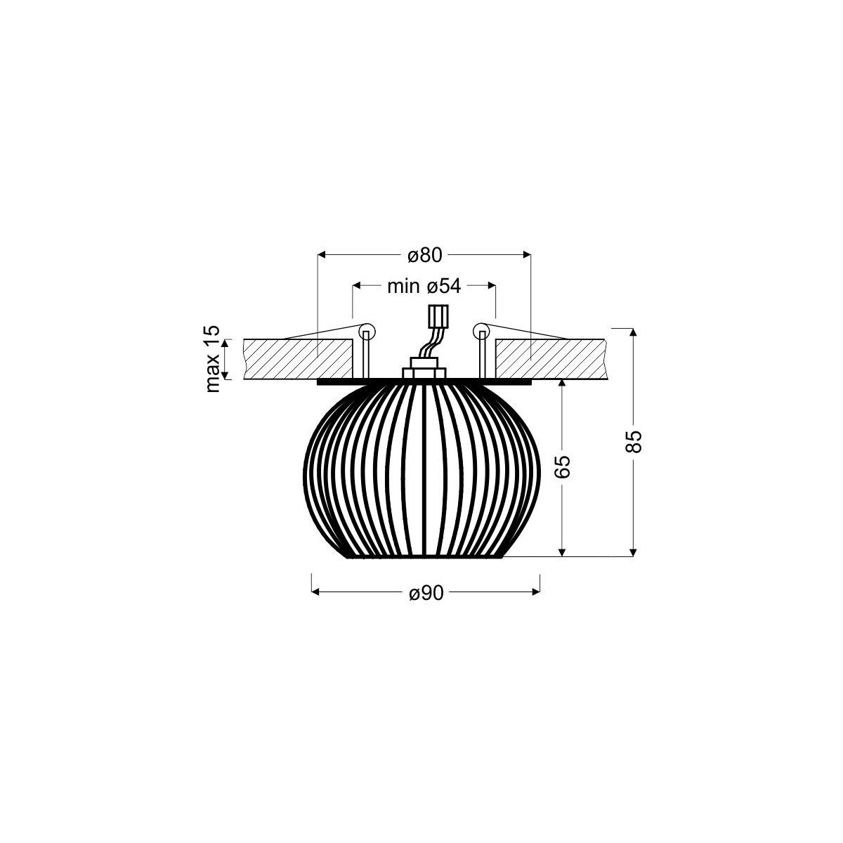 Candellux SK-93 2268743 xG9