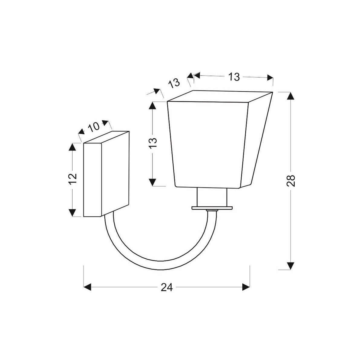 Candellux SCHUBERT 21-74225 1xE27
