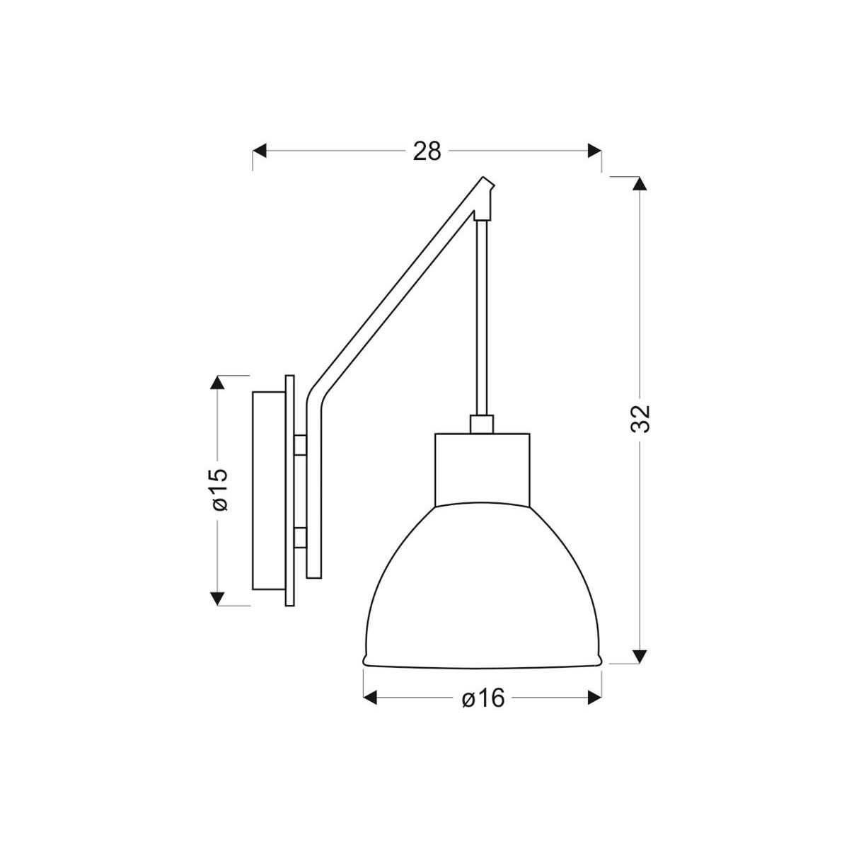 Candellux VARIO 21-73495 1xE27
