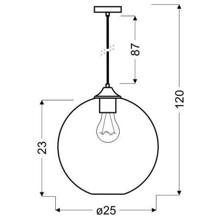 Candellux LAMPA 31-21397-Z xE27