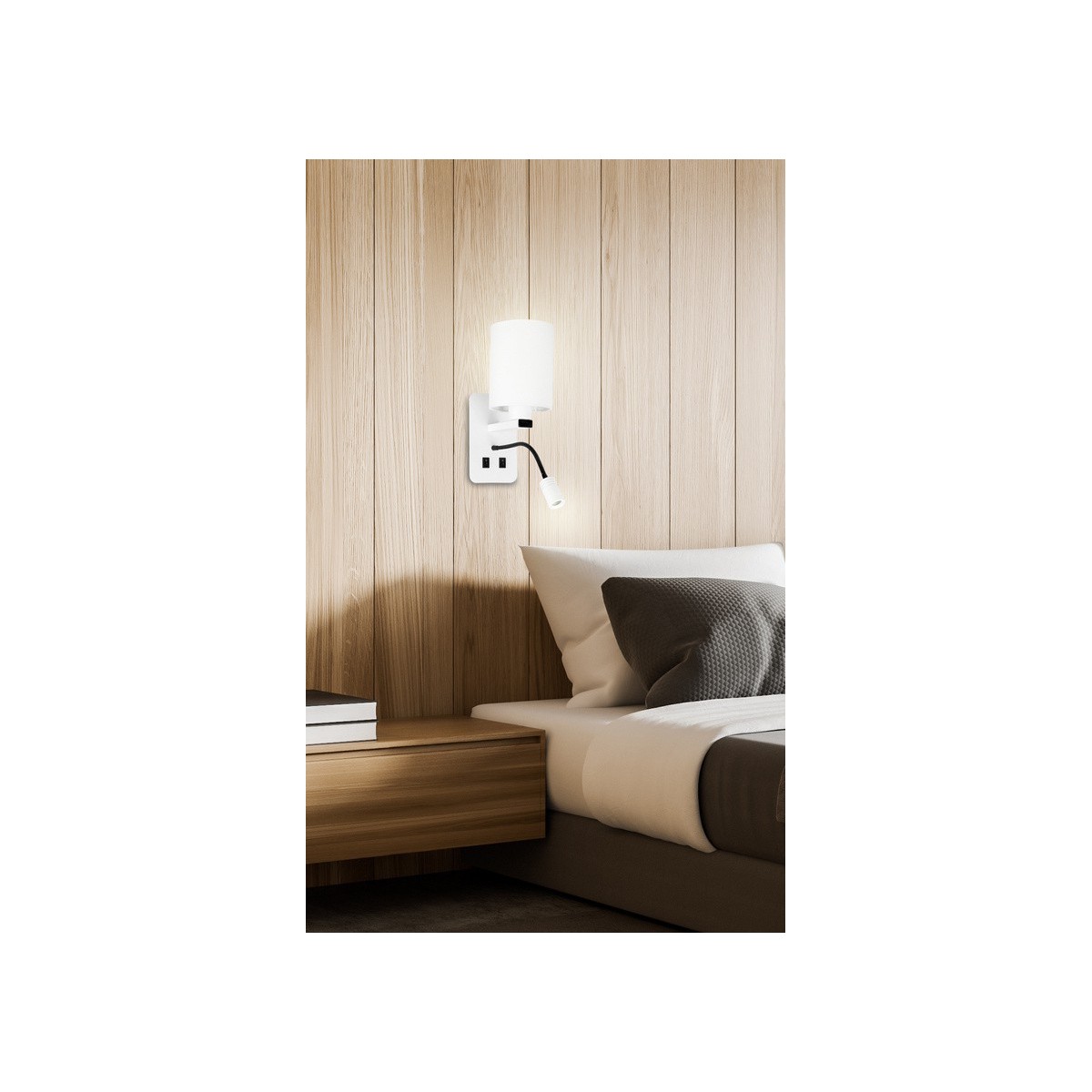 Candellux MAGNUM 21-75673 2xE27 - 200 lm - E27+3W LED - 3000K