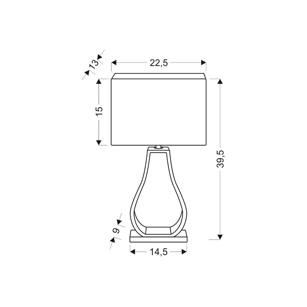 Candellux FEMO 41-79992 1xE27