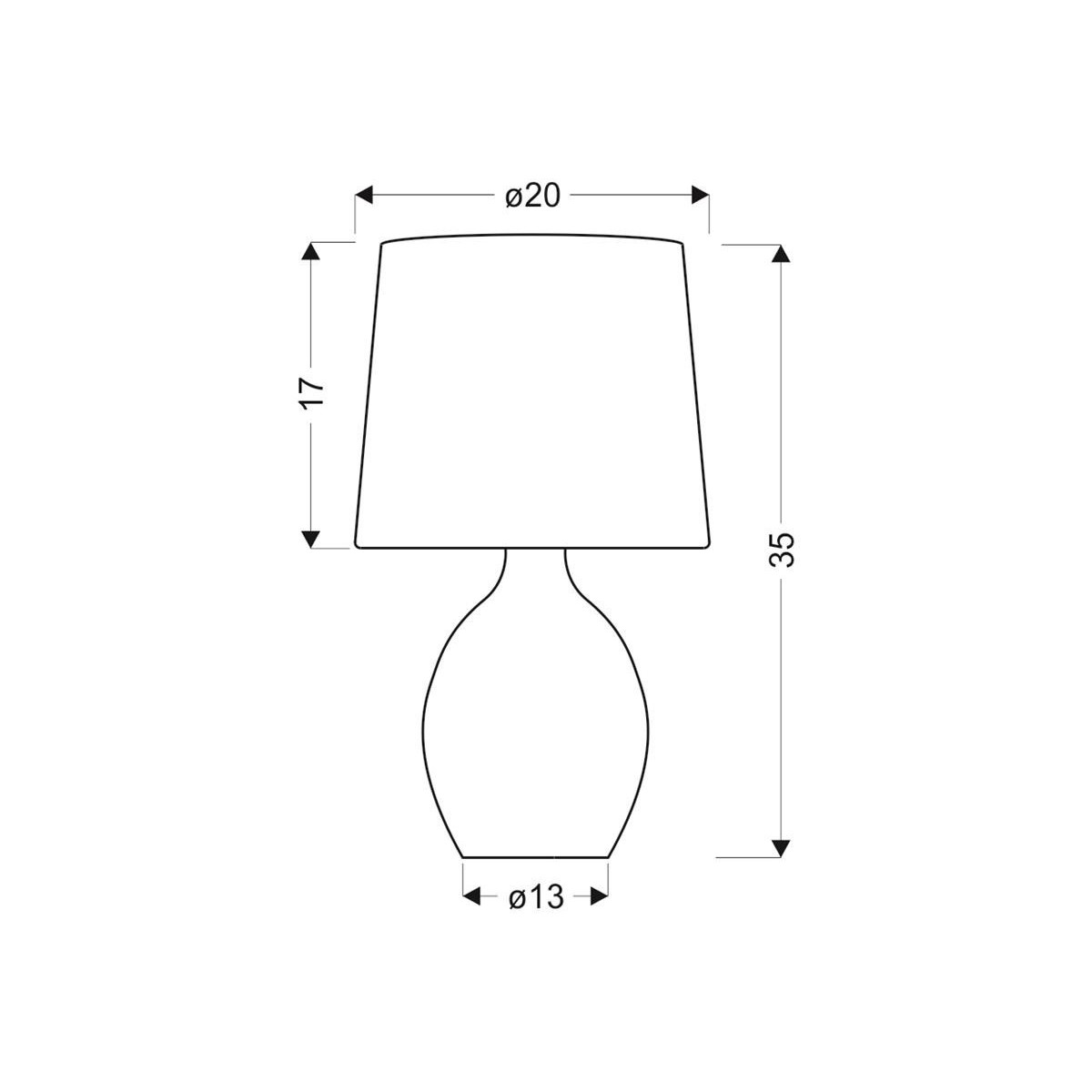 Candellux AMBON 41-78575 1xE14
