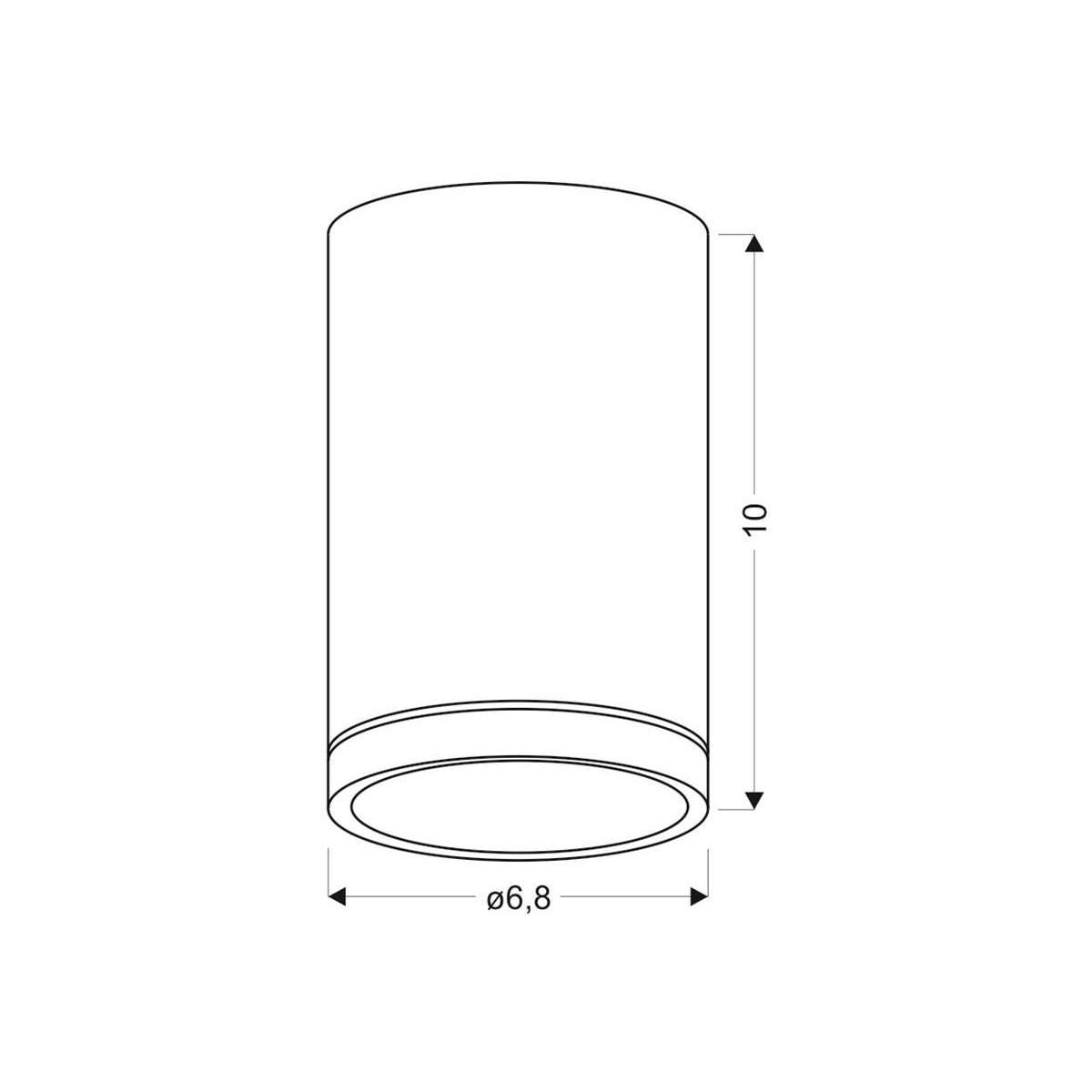 Candellux TUBA 2276007 1xGU10