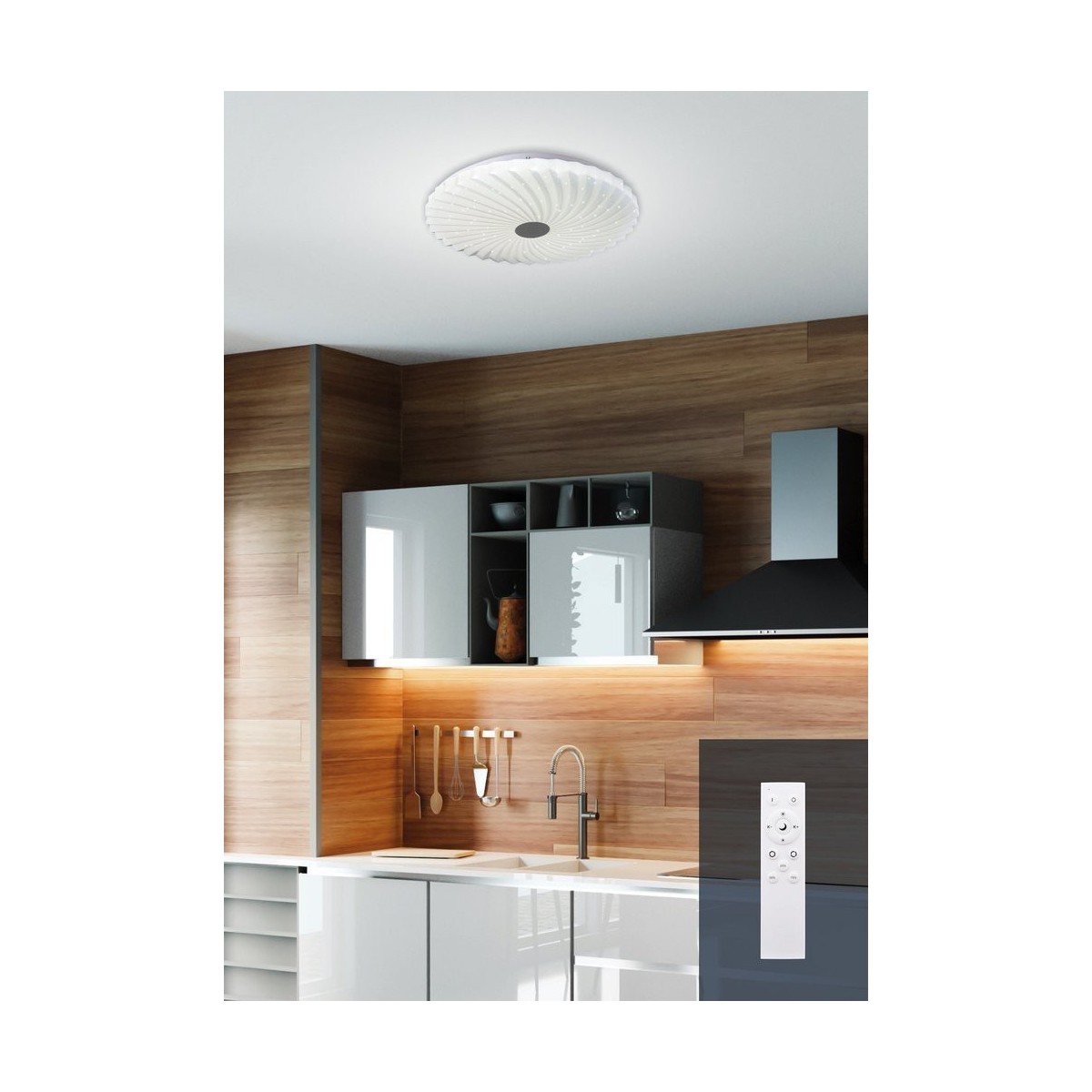 Candellux CALIPSO 13-75093 1xLED - 1700 lm - 24W LED - 3000+4000+6000