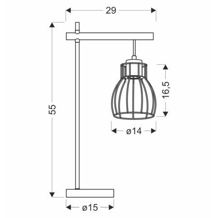 Candellux BERNITA 41-80059 1xE27