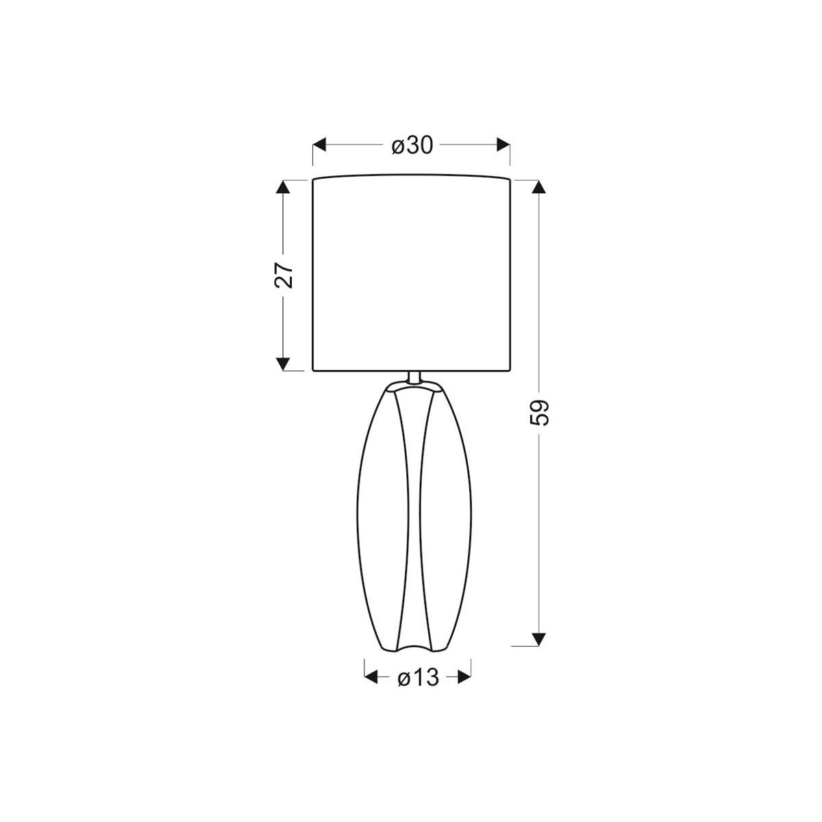 Candellux PALMA 41-79978 1xE27