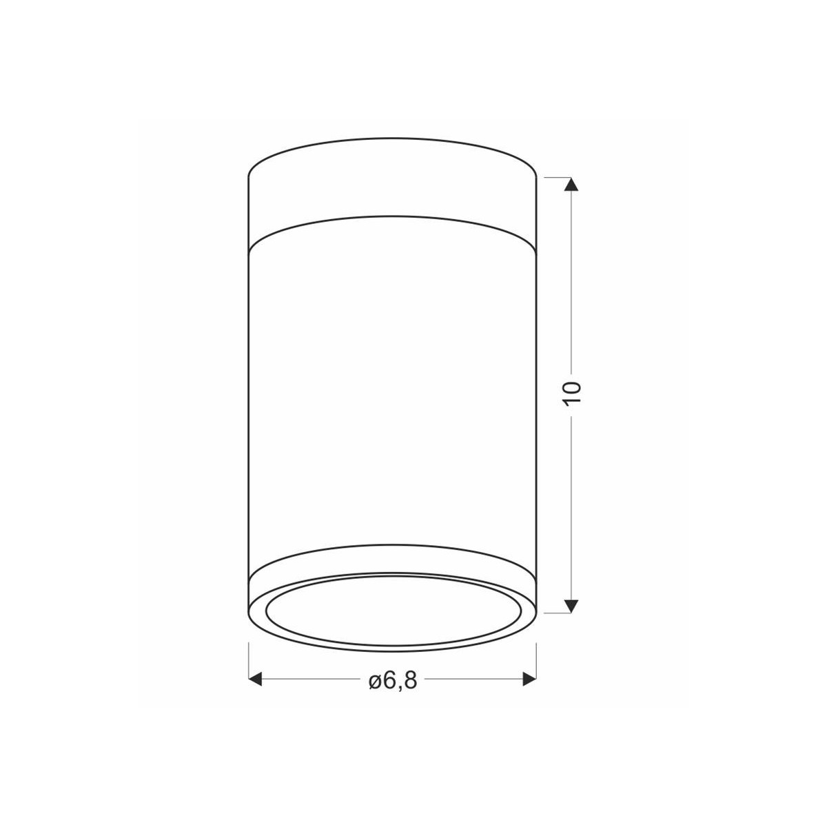 Candellux TUBA 2284262 1xGU10