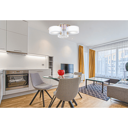 Elem ANTILA DRS8006/3 TR GL 3xE27 60W + 22 LED