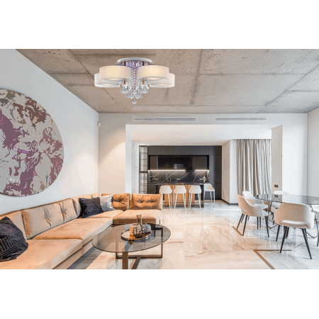 Elem ANTILA DRS8006/5 TR GL 5xE27 60W + 27 LED