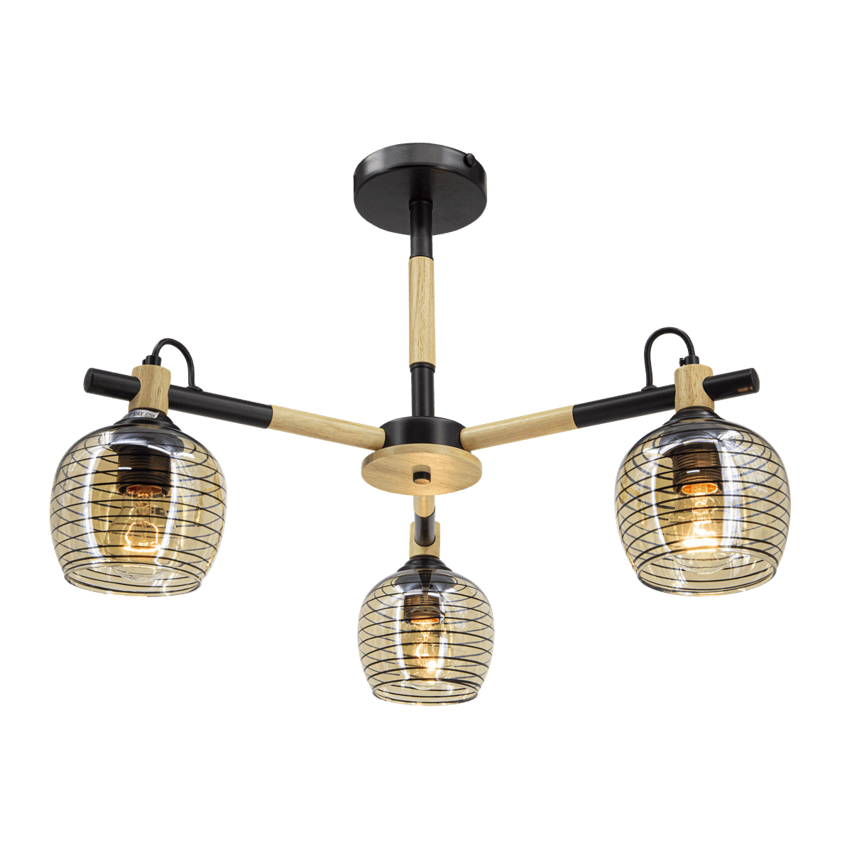 Elem TIDA 2203/3 BL JD - 3 x E27 60W