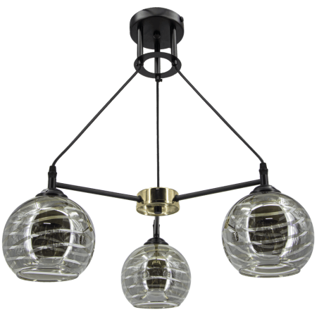 Elem LEON 2210/3 BL TR - 3 x E27 60W