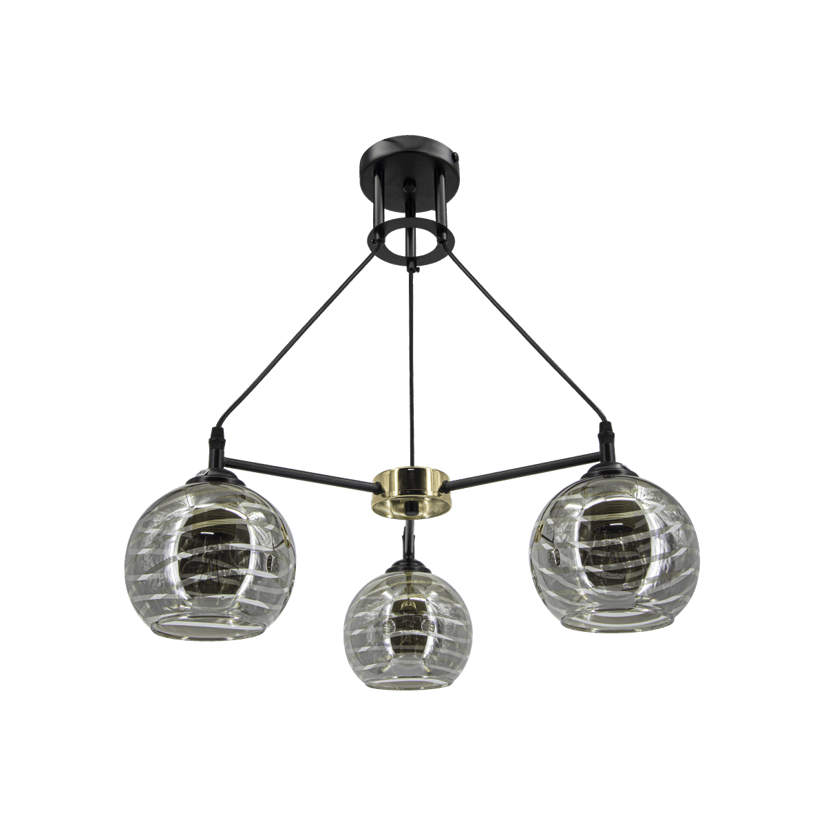 Elem LEON 2210/3 BL TR - 3 x E27 60W