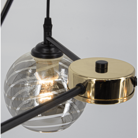 Elem LEON 2210/3 BL TR - 3 x E27 60W