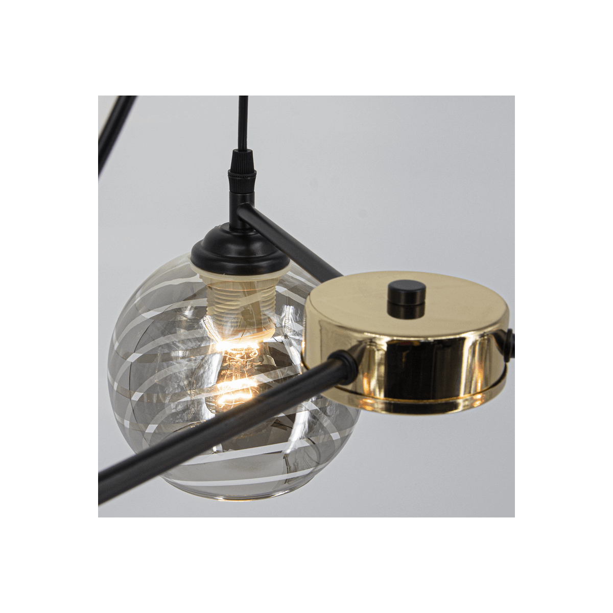 Elem LEON 2210/3 BL TR - 3 x E27 60W