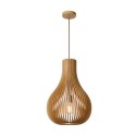 Lucide 01400/38/72 BODO - Lampa wisząca - 38 cm - 1xE27 - Jasne drewno