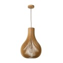 Lucide 01400/38/72 BODO - Lampa wisząca - 38 cm - 1xE27 - Jasne drewno