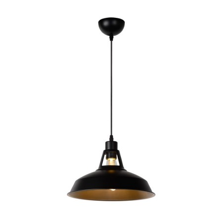 Lucide 43401/31/30 BRASSY-BIS - Lampa wisząca - 31 cm - 1xE27 - Czarny