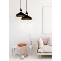 Lucide 43401/31/30 BRASSY-BIS - Lampa wisząca - 31 cm - 1xE27 - Czarny