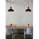 Lucide 43401/31/30 BRASSY-BIS - Lampa wisząca - 31 cm - 1xE27 - Czarny