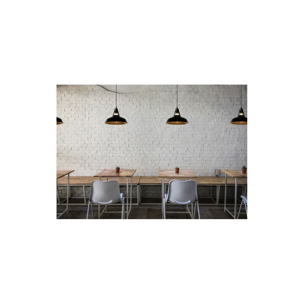 Lucide 43401/31/30 BRASSY-BIS - Lampa wisząca - 31 cm - 1xE27 - Czarny
