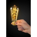 Lucide 49034/05/62 ST64 - Żarówka z żarnikiem - 6.4 cm - Ściemniacz LED - E27 - 1x4.9W 2200K - Bursztynowy