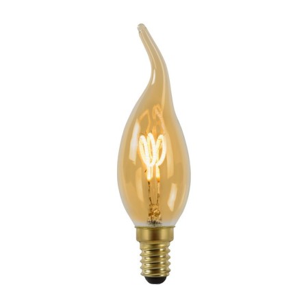 Lucide 49036/03/62 CT35 - Żarówka żarnikowa - 3.5 cm - LED Dim. - E14 - 1x3W 2200K - Bursztynowa