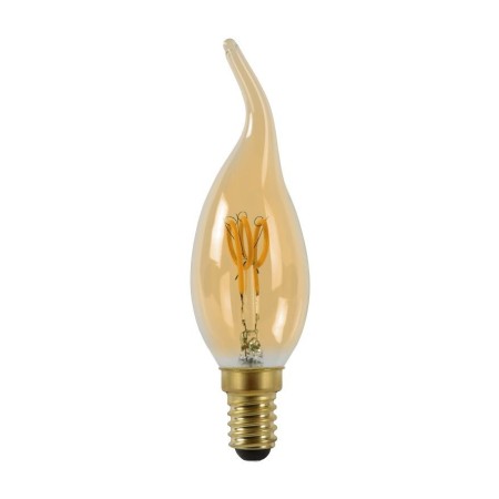 Lucide 49036/03/62 CT35 - Żarówka żarnikowa - 3.5 cm - LED Dim. - E14 - 1x3W 2200K - Bursztynowa