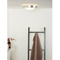 Lucide 79158/01/12 FRESH - Lampa sufitowa łazienkowa wpuszczana - 27 cm - 1xE27 - IP44 - Chrom satynowy