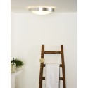 Lucide 79158/02/12 FRESH - Lampa sufitowa łazienkowa wpuszczana - 35 cm - 2xE27 - IP44 - Chrom satynowy