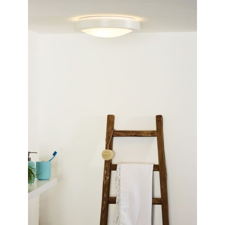 Lucide 79158/02/31 FRESH - Lampa sufitowa łazienkowa wpuszczana - 35 cm - 2xE27 - IP44 - Biała