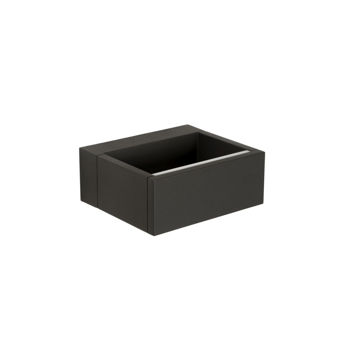 Lucide 28857/06/30 GOA - Kinkiet do wewnątrz i na zewnątrz - LED - 1x10W 3000K - IP54 - Antracyt