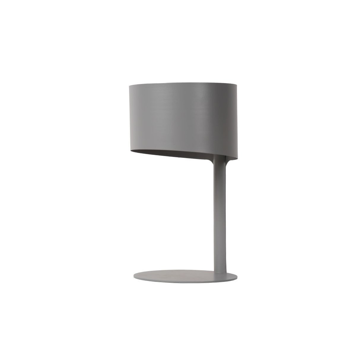 Lucide 45504/01/36 KNULLE - Lampa stołowa - 15 cm - 1xE14 - Szara