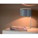 Lucide 45504/01/36 KNULLE - Lampa stołowa - 15 cm - 1xE14 - Szara
