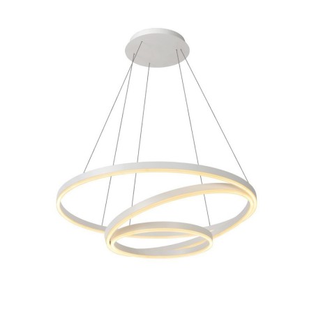 Lucide 46402/99/31 TRINITI - Lampa wisząca - 80 cm - Ściemniacz LED - 3000K - Biały
