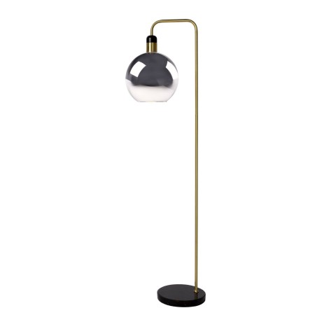 Lucide 34738/01/65 JULIUS - Lampa podłogowa - 28 cm - 1xE27 - Szary dymny