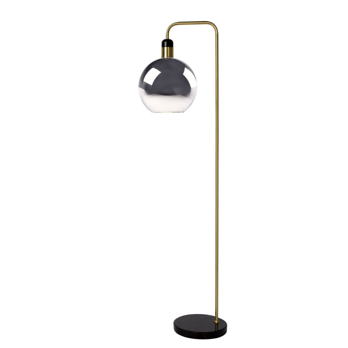 Lucide 34738/01/65 JULIUS - Lampa podłogowa - 28 cm - 1xE27 - Szary dymny