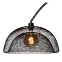 Lucide 30773/01/30 MESH - Lampa podłogowa łukowa - 1xE27 - Czarna