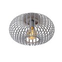Lucide 78174/40/36 MANUELA - Lampa sufitowa wpuszczana - 39.5 cm - 1xE27 - Szara