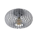 Lucide 78174/40/36 MANUELA - Lampa sufitowa wpuszczana - 39.5 cm - 1xE27 - Szara