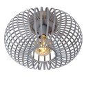 Lucide 78174/40/36 MANUELA - Lampa sufitowa wpuszczana - 39.5 cm - 1xE27 - Szara