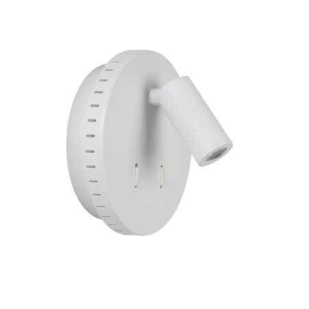 Lucide 79201/09/31 BENTJER - Lampka nocna - Kinkiet - 14 cm - LED - 3000K - Biały