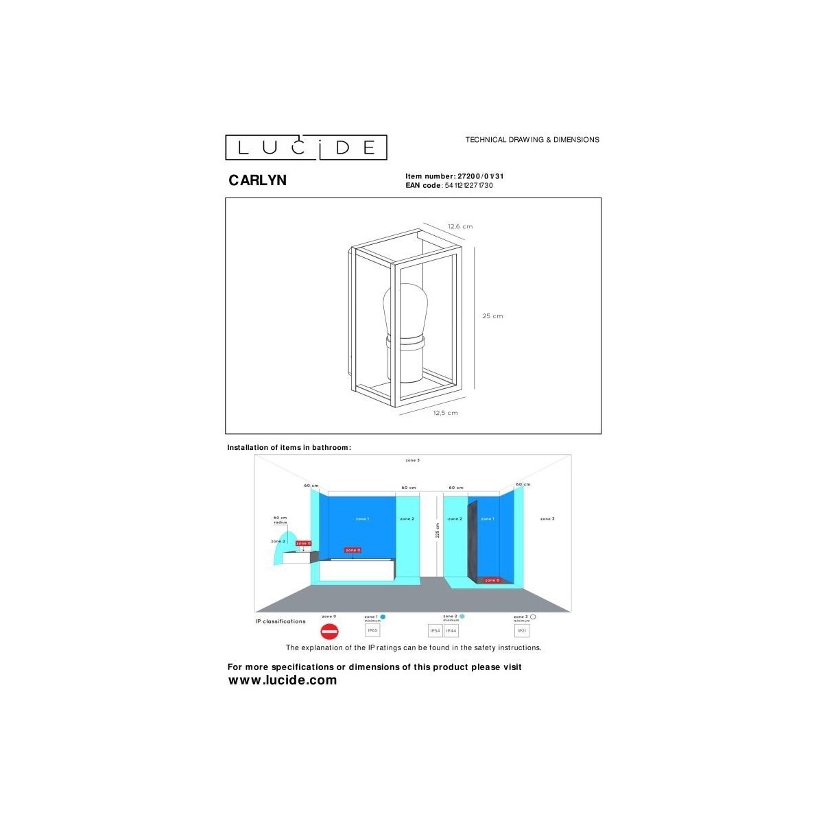 Lucide CARLYN 27200/01/31