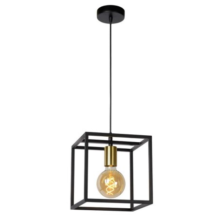 Lucide 00424/01/30 RUBEN - Lampa wisząca - 1xE27 - Czarny